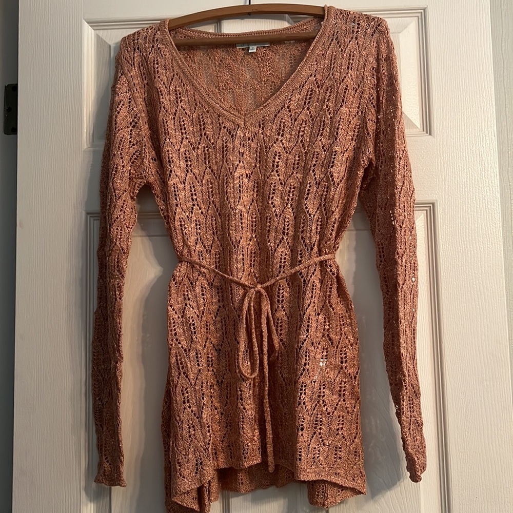GRACE & LACE Fairy Tale Tie Sweater